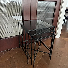 SİYAH KARE TORNALI ZİGON FÜME CAM