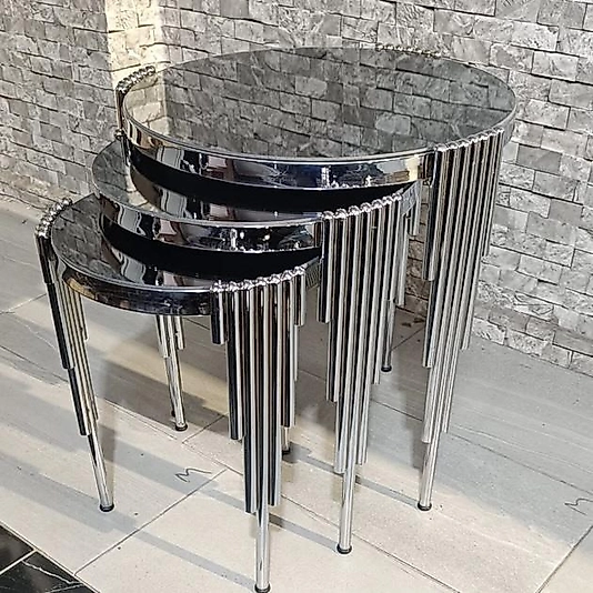 KROM PİYANO YUVARLAK ZİGON FÜME AYNA