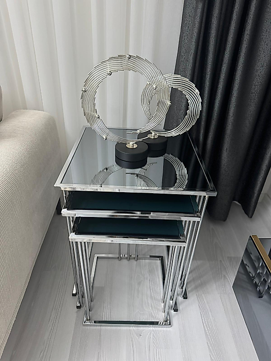 PARLAK KROM 3 MİLLİ ZİGON FÜME AYNA