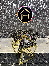 PARLAK GOLD YELPAZE ORTA SEHPA BRONZ AYNA 6PARÇA