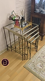 ESKİTME KAPLAMA TORNALI 4 LÜ ZİGON ŞEFFAF CAM