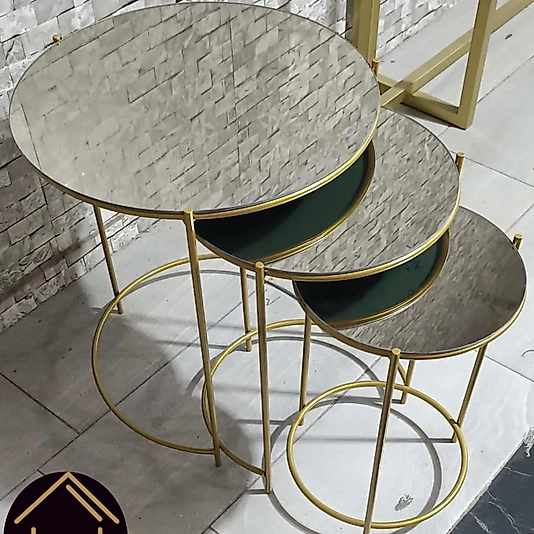 MAT GOLD MİL ZİGON BRONZ AYNA