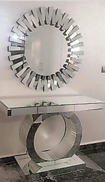 KLASİK AYNA KAPLI DRESUAR TAKIMI