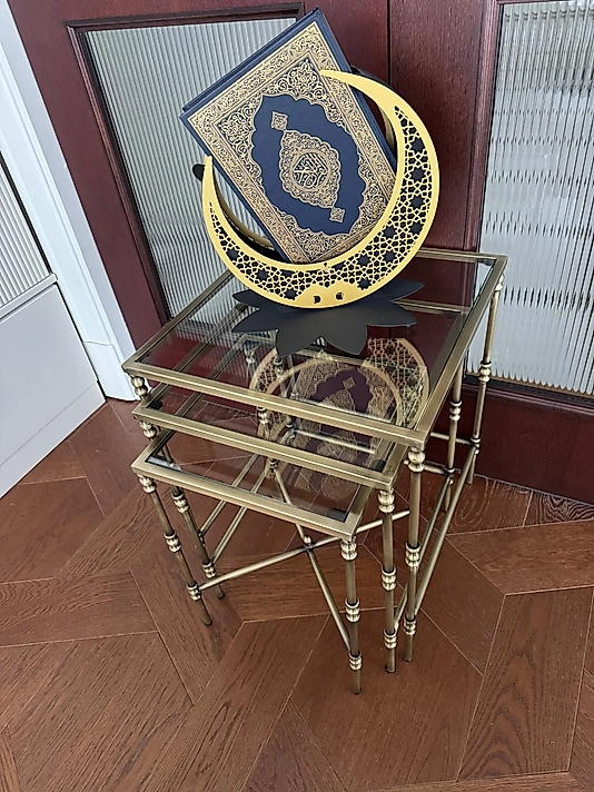 ESKİTME TORNALI KARE ZİGON ŞEFFAF CAM