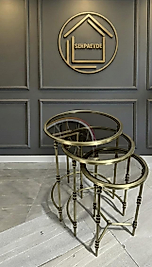 ESKİTME KAPLAMA TORNALI ZİGON BRONZ CAM