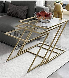 MAT GOLD Z ZİGON ŞEFFAF CAM