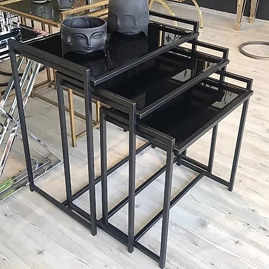 SİYAH TEPSİ ZİGON SİYAH AYNA