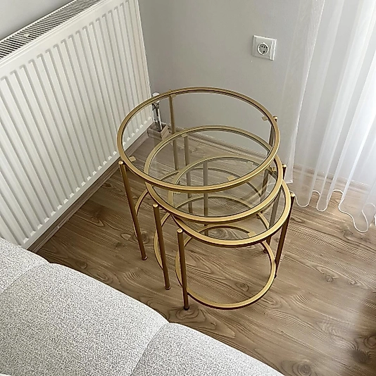 MAT GOLD BLOK ZİGON ŞEFAF CAM