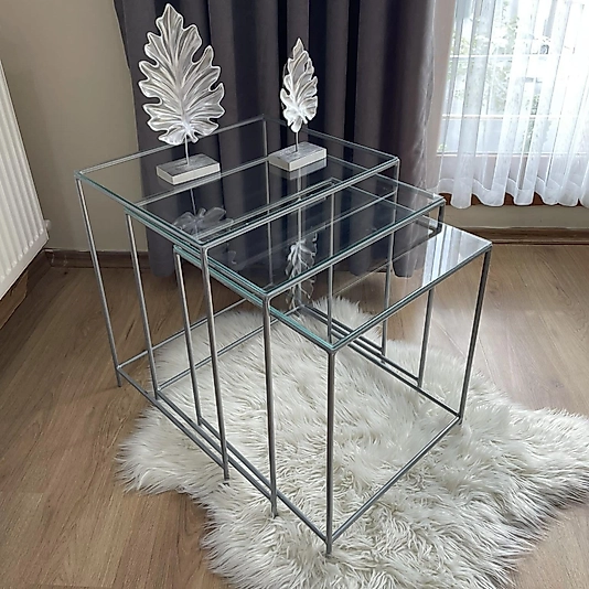 MAT GRİ MİL ZİGON ŞEFAF CAM