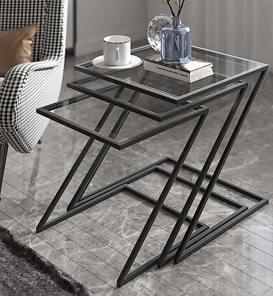 SİYAH Z ZİGON ŞEFFAF CAM