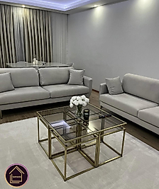 ESKİTME KAPLAMA KARE 4+1 KOMPLE BRONZ CAM