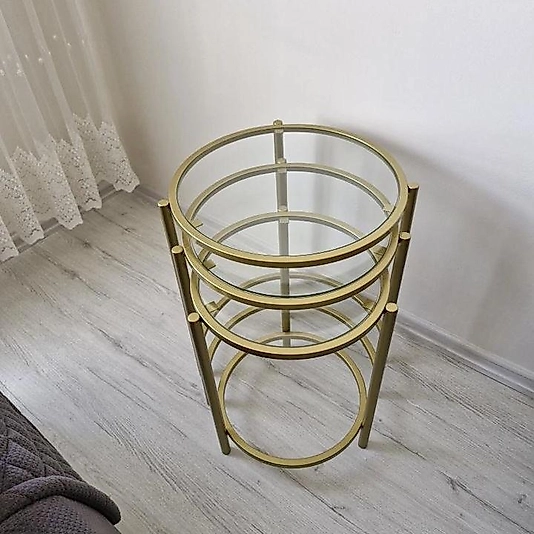 MAT GOLD BLOK ZİGON ŞEFAF CAM