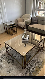 ESKİTME KAPLAMA SET BRONZ AYNA