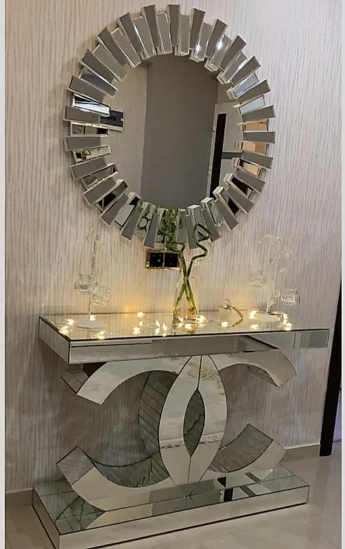 KLASİK AYNA KAPLI DRESUAR TAKIMI