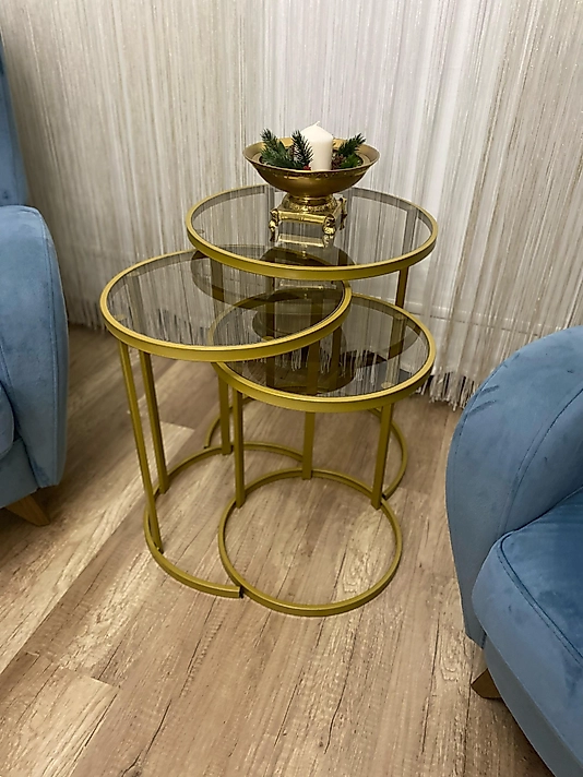 MAT GOLD TAÇ ZİGON BRONZ CAM